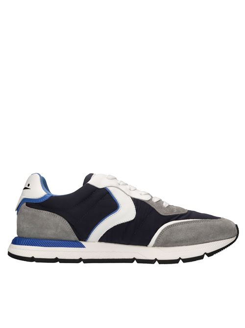  VOILE BLANCHE | STORM 015 MAN SUEDE/NYLONGRIGIO-BLU-BIANCO